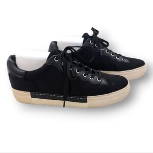 Vince Camuto‎ Senile Oxford Sneakers 10 Fabric Leather